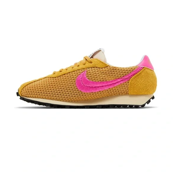 Stussy × Nike LD-1000 Sanded Gold and Laser Fuchsia FQ5369-700 Men's US 10 NEW - Picture 5 of 8